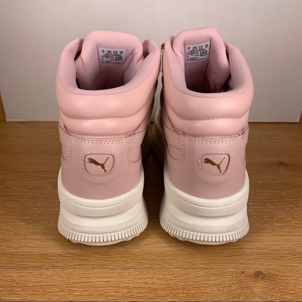 Puma Deva Platform women’s pink sneakers - Picture 4 of 7